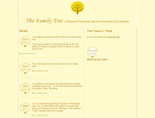 Tablet Screenshot of familytree.mihalko.sk